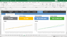 Load image into Gallery viewer, Planilha de Planejamento de Vendas em Excel 4.0

