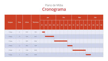 Load image into Gallery viewer, Apresentação de Plano de Marketing em Google Slides
